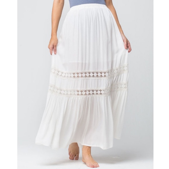 Billabong Dresses & Skirts - 🔥🔥BILLABONG - LACE MOMENT MAXI SKIRT🔥🔥